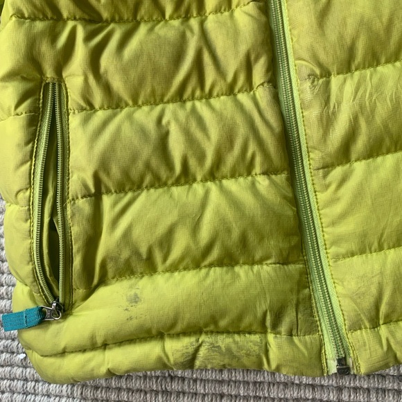 Patagonia Lime Green Down Jacket - Picture 7 of 8